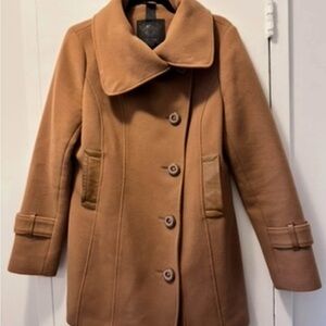 Mackage Women's Brown Pea Coat